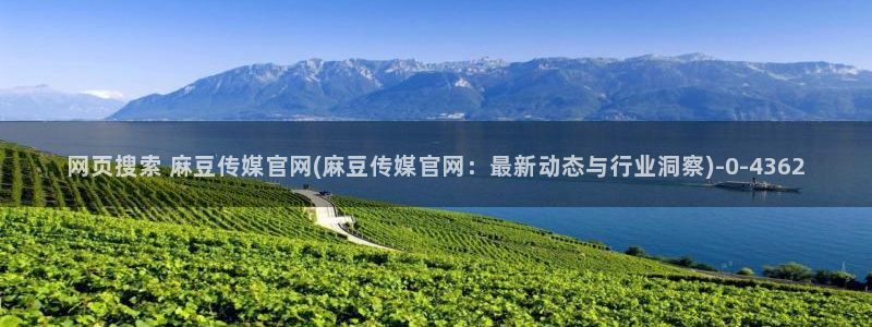 麻豆 资源推荐：网页搜索 麻豆传媒官网(麻豆传媒官网：最新动态与行业洞察)